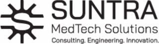 S SUNTRA MEDTECH SOLUTIONS CONSULTING. ENGINEERING. INNOVATION. logo