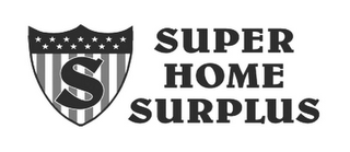 S SUPER HOME SURPLUS logo