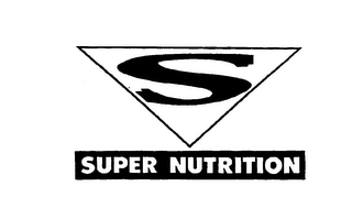 S SUPER NUTRITION logo