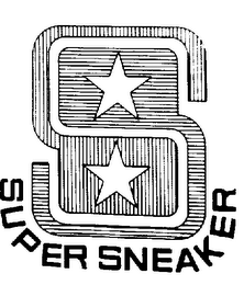 S SUPER SNEAKER logo