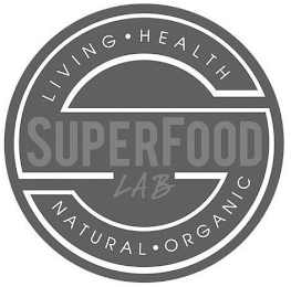 S SUPERFOOD LAB LIVING · HEALTH NATURAL· ORGANIC logo