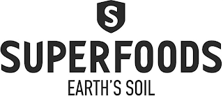 S SUPERFOODS EARTH'S SOIL logo