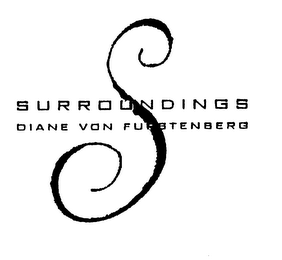 S SURROUNDINGS DIANE VON FURSTENBERG logo