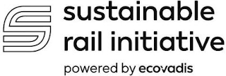 S SUSTAINABLE RAIL INITIATIVE POWERED BY ECOVADIS logo