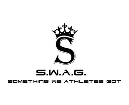 S S.W.A.G. SOMETHING WE ATHLETES GOT logo