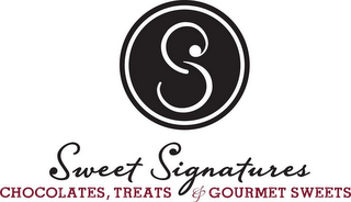 S SWEET SIGNATURES CHOCOLATES, TREATS &GOURMET SWEETS logo