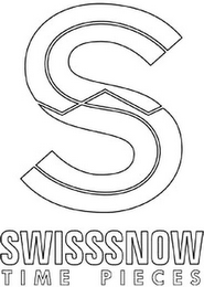 S SWISSSNOW TIME PIECES logo