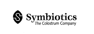 S SYMBIOTICS THE COLOSTRUM COMPANY logo