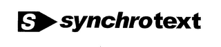 S SYNCHROTEXT logo