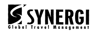 S SYNERGI GLOBAL TRAVEL MANAGEMENT logo