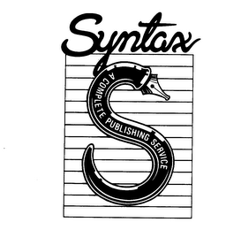 S SYNTAX A COMPLETE PUBLISHING SERVICE logo