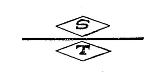 S T logo