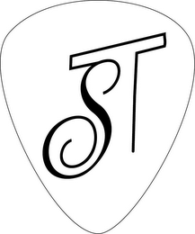 S T logo