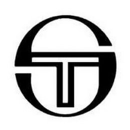 S T logo