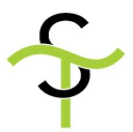 S T logo
