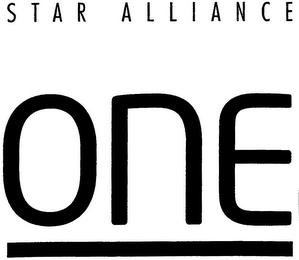 S T A R A L L I A N C E ONE logo