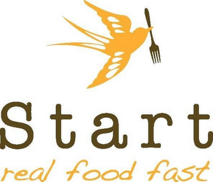 S T A R T REAL FOOD FAST logo