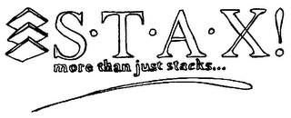 S T A X! logo