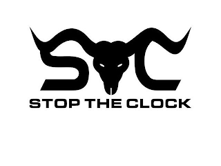 S T C STOP THE CLOCK logo