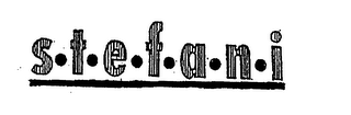 S T E F A N I logo