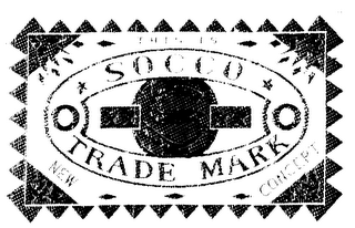S THIS IS SOCCO TRADE MARK NEW CONCEPT logo