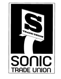 S TRADE UNION SONIC TRADE UNION logo