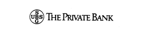 S UBS G THE PRIVATE BANK logo