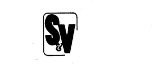 S & V logo