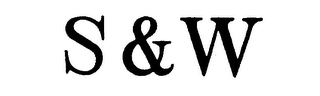 S & W logo