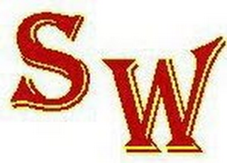 S W logo