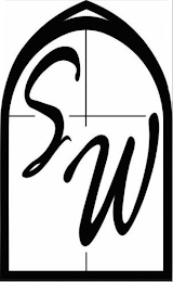 S W logo