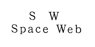 S W SPACE WEB logo