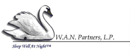 S W.A.N. PARTNERS, L.P. SLEEP WELL AT NIGHT logo