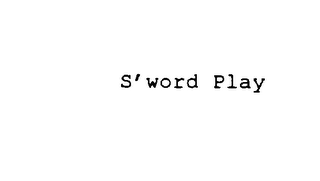 S' WORD PLAY logo