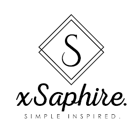 S XSAPHIRE SIMPLE INSPIRED logo