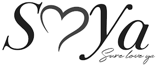 S YA SURE LOVE YA logo