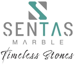 S ŞENTAŞ MARBLE TIMELESS STONES logo