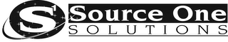 S1 SOURCE ONE SOLUTIONS logo