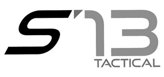 S'13 TACTICAL logo