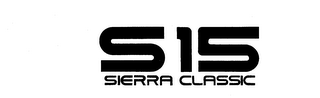 S15 SIERRA CLASSIC logo