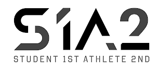 S1A2 STUDENT 1ST ATHLETE 2ND logo