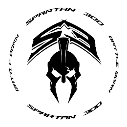 S3 SPARTAN 300 BATTLE BORN 300 SPARTAN BATTLE BORN logo