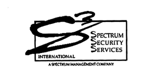 S3 SPECTRUM SECURITY SERVICES INTERNATIONAL A SPECTRUM MANAGEMENT COMPANY logo