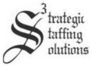 S3 STRATEGIC STAFFING SOLUTIONS logo
