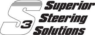 S3 SUPERIOR STEERING SOLUTIONS logo