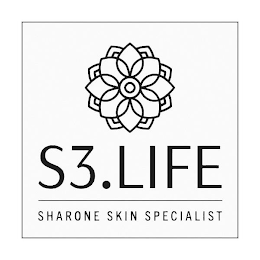 S3.LIFE SHARONE SKIN SPECIALIST logo