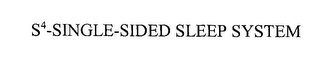 S4-SINGLE-SIDED SLEEP SYSTEM logo