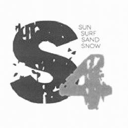 S4 SUN SURF SAND SNOW logo