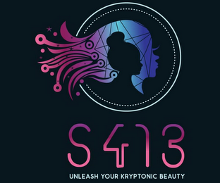 S413 UNLEASH YOUR KRYPTONIC BEAUTY logo