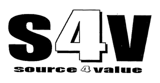 S4V SOURCE 4 VALUE logo